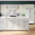 Installed DT24 Texture Breeze Kitchen Cabinets reflecting kitchen cabinet trends in the Washington, D.C. area.