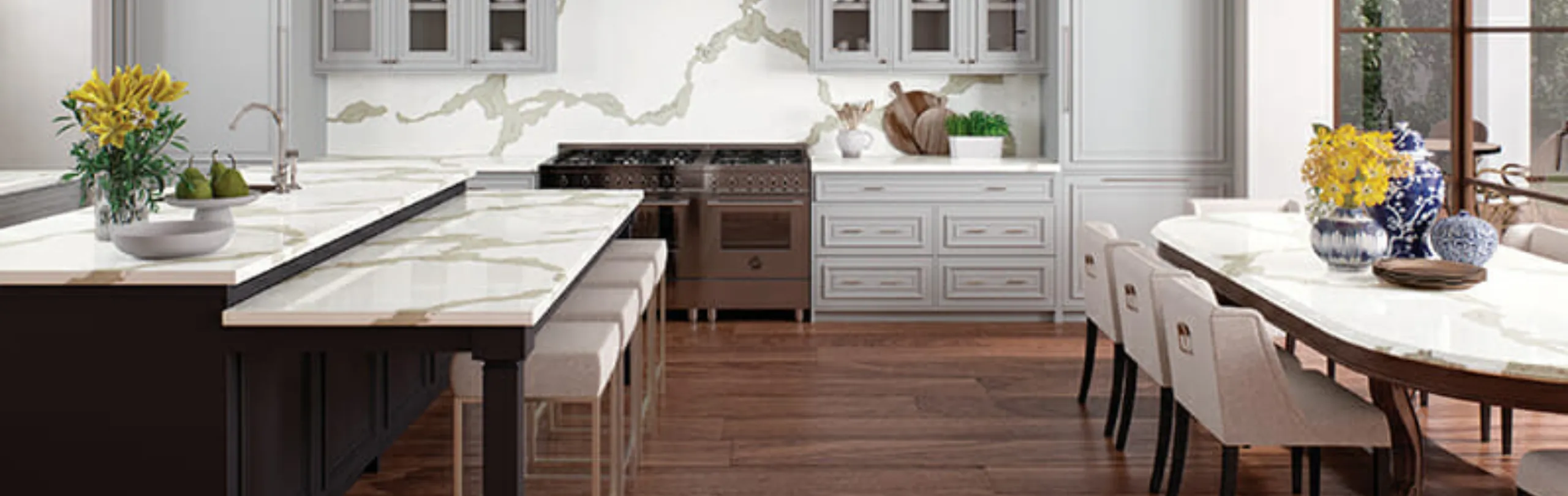 Stylish Caesarstone Quartz Countertops from Cabinet EZ for modern kitchen cabinet designs.