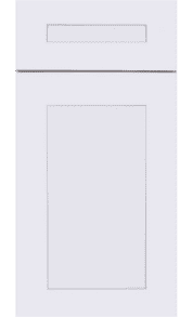 21st Century Cabinetry Dover White Shaker Kitchen Cabinets