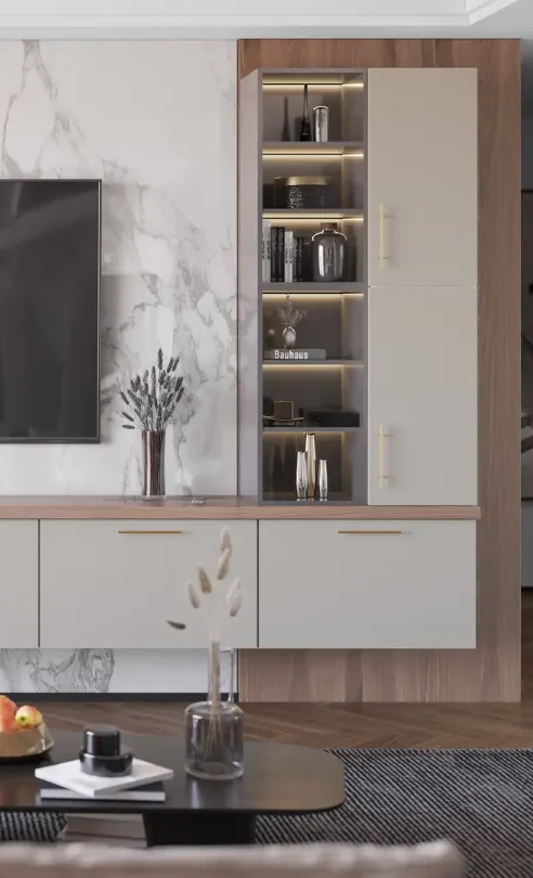Fabuwood Cabinetry-Illume Catalina Carbone-Matte -Cabinets in Capitol Heights, MD 20743, USA